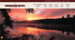 Desktop Screenshot of canadianwaters.com
